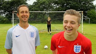 THE BEST EVER EURO GOALS RECREATION BATTLE VS MY DAD [upl. by Sharp]