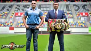 Wladimir Klitschko vs Tyson Fury full video Complete Klitschko media conference call [upl. by Havard]