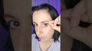 EYELINER PÃRPADO CAÃDO Y ENCAPOTADO FACIL tutorialdemaquillaje eyelinertutorial eyelinerhack [upl. by Supat]