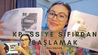 KPSS ÖNLİSANS ⚜️ sıfırdan başlamak ⚜️ kaynak önerileri 📙 kpss [upl. by Anirtek141]