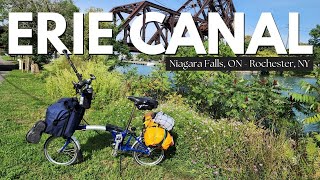 Erie Canal Trail Bike Tour Part 1 Niagara Falls ON to Rochester NY [upl. by Dlorag997]