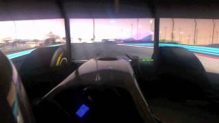 Jolyon Palmer testing the GP2 simulator [upl. by Yasu290]