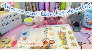 AHORRO CON LIBRITOS DE RETOS🍀💰💵🎲💌❤️ sistemadesobres ahorramas retosdeahorro ahorraahora [upl. by Aible]