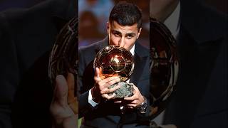 Rodri wins mens Ballon dOr as Real Madrid boycott [upl. by Portuna78]