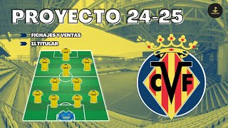 🟡 Fichajes VILLARREAL 2425  Nuevo Proyecto y 11 TITULAR [upl. by Onihc]