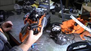 Husqvarna 576xp quotIntroductionquot Video A No Base Gasket Build amp Squish Band Explained [upl. by Kcirevam]