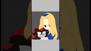 HUGGIES 🖤💙  Tags shadowthehedgehog mariarobotnik dontflop fypシ゚viral fyp [upl. by Mcgrody]