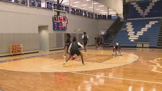 Vashon High School boys basketball looking to win 5th straight state championship [upl. by Fallon471]