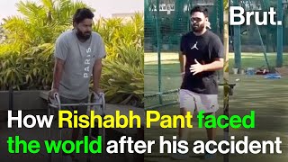 How Rishabh Pant faced the world after his accident [upl. by Vandyke]