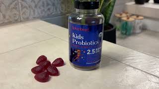 Lovebug Award Winning USDA Organic Probiotic Gummies for Kids  Product Review [upl. by Ryle36]