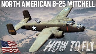 How to Fly the B 25 Mitchell Bomber  A training Film  Upscaled Documentary [upl. by Eirene773]