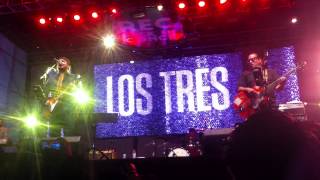 Los Tres No me Gusta el Sol en vivo REC [upl. by Key882]