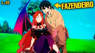 Ele Queria Ser um Fazendeiro mas Derrotou a Rainha Demônio Sem QUERER  Completo  Manhwa Recap [upl. by Roche725]