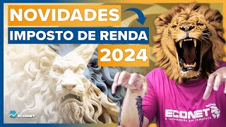 🚨 ATENÇÃO NOVAS REGRAS DO IMPOSTO DE RENDA 2024  IRPF 2024 🚨 [upl. by Wanonah]