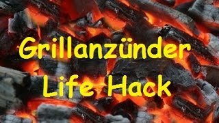 Grill anzünden ohne Grillanzünder – Grill mit Chips anmachen  Sommer Life Hacks deutsch [upl. by Clein93]