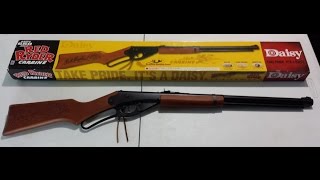 Daisy Red Ryder Rifle BB Gun Unboxing the 1938B 2011 version [upl. by Ehsrop386]