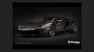 Pocher 18 Lamborghini Aventador LP7004 Nero [upl. by Onibas364]