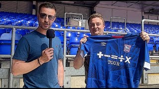 First look at Ipswich Town 202223 home kit [upl. by Ettevets884]