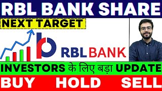 rbl bank share news today  rbl bank share  rbl bank share latest news rbl bank share price target [upl. by Otecina]