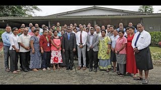 Fijian Minister officiates at the training for Litter Prevention Officer in Central Division [upl. by Eilata]