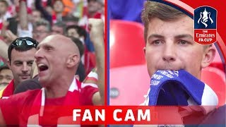 Arsenal 21 Chelsea  Emirates FA Cup Final 201617  FAN CAM [upl. by Herbert831]