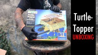 Reptology Life Science Turtle Topper AboveTank Basking Platform Unboxing [upl. by Allimrac]