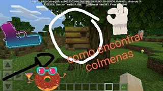 Como encontrar panales en minecraft como encontrar colmenas en minecraf 115abejas em minecraft [upl. by Ajan]