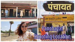 Panchayat Web Series Shooting Location  Phulera Village Tour  Panchayat Season 2 Behind the Scenes [upl. by Faubion241]