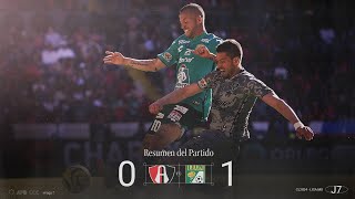 Las mejores acciones en el resumen de la Jornada 7 del CL24 Atlas FC vs Club León [upl. by Teerprug]