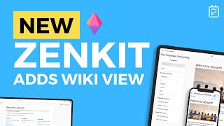 Zenkit adds Wiki View [upl. by Fredericka728]