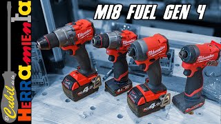 TALADRO Y ATORNILLADOR DE IMPACTO MILWAUKEE M18 FUEL [upl. by Gittle164]