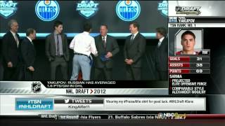 Oilers draft Nail Yakupov 1 overall [upl. by Asile]