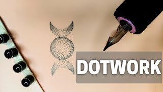 Tattoo Shading Techniques  DOTWORK [upl. by Leugar]