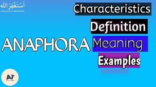 What is Anaphora in literature  Anaphora figure of speech [upl. by Imeon]