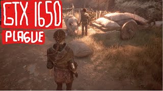 Nvidia GTX 1650 MaxQ 8 Gb RAM A Plague Tale Innocence Gameplay [upl. by Aitselec901]