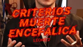 Criterios muerte encefálica [upl. by Bara]