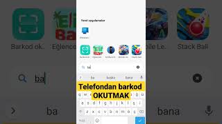 Telefonda QR Kodu Nasıl Okutulur ÇÖZÜM  Telefondan barkod okutma [upl. by Anha271]