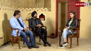 Interview with star cast of sarvann ranjit bawa and Karaan Guliani [upl. by Lebazej]