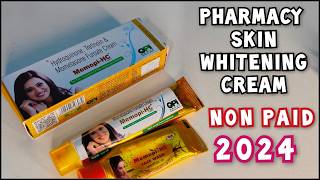 Pharmacy Skin Whitening Cream  Best fairness cream  2024  winter skincare [upl. by Dilly]