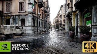 4K  60FPS Rome in Unreal Engine 54  The Most Photorealistic Game Demo Yet  Rain Walkthrough [upl. by Anawal156]