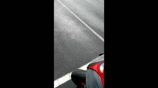 Motorcyclist inches away from DEATH How to quotdealquot With an irresponsible driver [upl. by Virg]