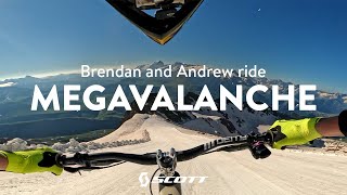 Brendog and Andrew Neethling take on Megavalanche 2024 [upl. by Naruq173]