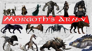 The 20 Types of Creatures of Morgoth in the First Age [upl. by Lihkin]