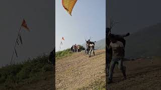 Paragliding in bhimtal Nainital Uttarakhand subscribe paragliding viralvideo shorts fypシ゚viral [upl. by Carlick545]