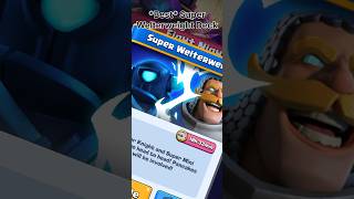 BEST Super Welterweight deck clashroyaleshorts clashroyale clashroyaledeck clash [upl. by Ahsik]