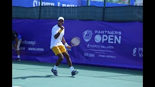 ATP Puerto Vallarta Challenger Nishesh Basavareddy USA vs Luis Valdes MEX  HLs [upl. by Nnilsia39]