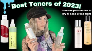 The BEST Toners  2023 Best Skincare Products [upl. by Edithe]