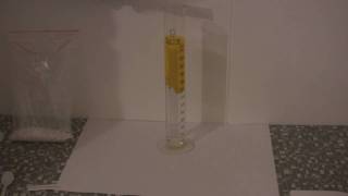 Potassium Iodide and Lead Nitrate reaction HD [upl. by Aley]