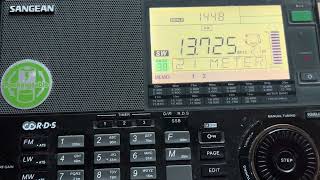 NHK World Radio 13725kHz 1449UTC 9th November 2024 from site in France [upl. by Tierell]