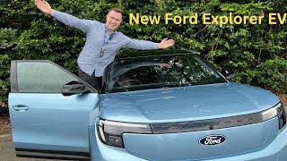 New Ford Explorer EV First Impressions [upl. by Airdni]